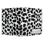 Snow Leopard Print  Keepsake Album Binder