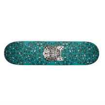 Snow Leopard Skate Board Decks