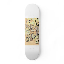 snow leopard skateboards by dawnmcininch snow leopard skateboards