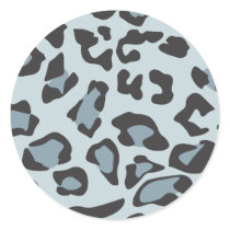Snow Leopard Skin Pattern stickers