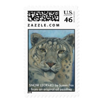 Snow Leopard stamps