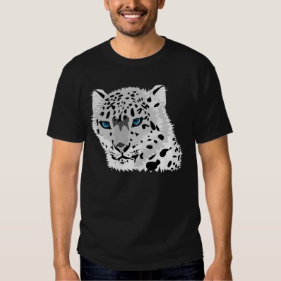 Snow leopard t shirt