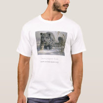 Snow Leopard Trust t-shirts by sherkan Snow Leopard Trust t-shirts