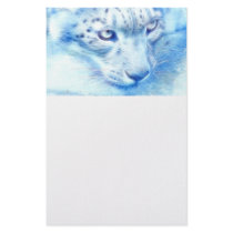 *Snow Leopard* Wild Spirit Customized Stationery