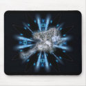 snow leopards kaleidescope mouse pad mousepads by quacked snow leopards kaleidescope mouse pad mousepads