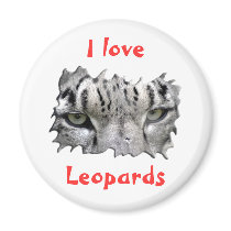 Snow Lep Eyes magnets