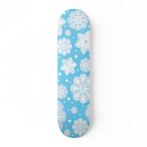 Snow Light Background skateboards by HoliHoliday Snow Light Background skateboards