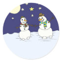 Snow Love stickers