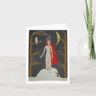 Snow Maiden (Red Version) Card card