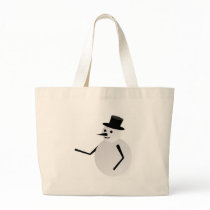 snow man bags