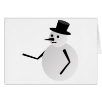 snow man cards by kiddee snow man cards