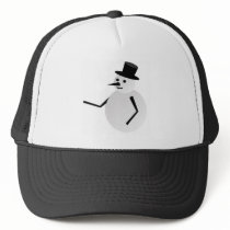 snow man hats