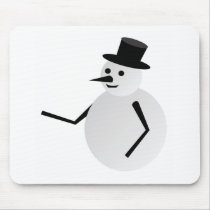 snow man mousepads by kiddee snow man mousepads