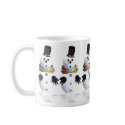 Snow man mugs