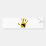 SNOW MOBILE EFFORT BUMPER STICKER