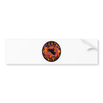 SNOW MOBILE RELEASE BUMPER STICKER