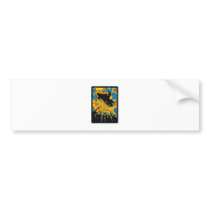 SNOW MOBILE TRANCE BUMPER STICKERS