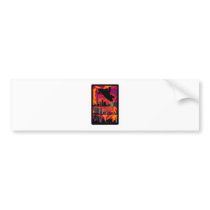 SNOW MOBILE UP BUMPER STICKER