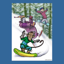 Snow Monkeys posters