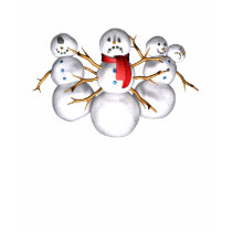 Snow monsters t-shirts