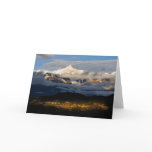 Snow Mountain Sunrise Greeting Cards