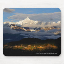 Snow Mountain Sunrise Mousepad by MarkAmy Snow Mountain Sunrise Mousepad