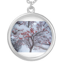 snow necklase pendants