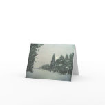 Snow on the Gunflint Trail Greeting Cards
