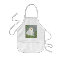 Snow Owl aprons by dawnmcininch Snow Owl aprons