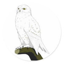 Snow Owl stickers by fstasu58 Snow Owl stickers