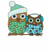 Snow Owls t-shirts by candystore Snow Owls t-shirts