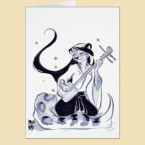 Snow Pard Shamisen cards
