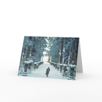 Snow Path cards