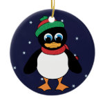 Snow Penguin' Ornament