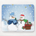 Snow People in the Snow mousepads