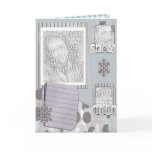 SNOW Photo Greeting Card