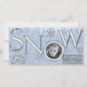 Snow photocard