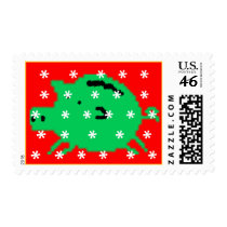 Snow Piggy Postage