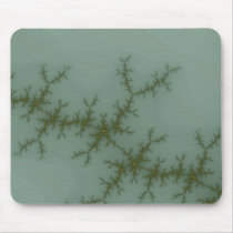 Snow Pine - Fractal Art Mouse Pad