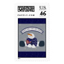 Snow Place Like America postage