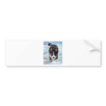 Snow Plow Bumper Sticker