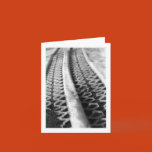 snow, winter, plow, tracks, tire