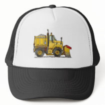 Snow Plow Truck Hats by art1st Snow Plow Truck Hats