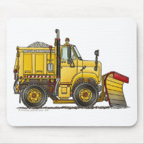 Snow Plow Truck Mouse Pad mousepads