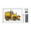 Snow Plow Truck Stamps by art1st Snow Plow Truck Stamps