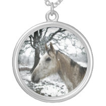"Snow Pony" Necklace necklaces