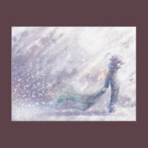Snow postcards