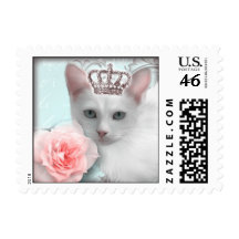 Snow Princess Postage Stamp