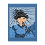 Snow Princess Postcard