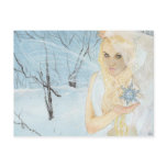 Snow Queen Fairy Postcard